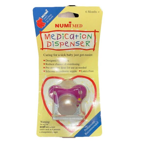 NumiMed Vintage Medication Dispenser Pacifier Medicine Dropper Movie Prop - Picture 1 of 4